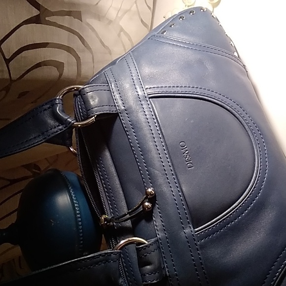 DESMO ITALY Leather Bag 14"x8" - Picture 1 of 6
